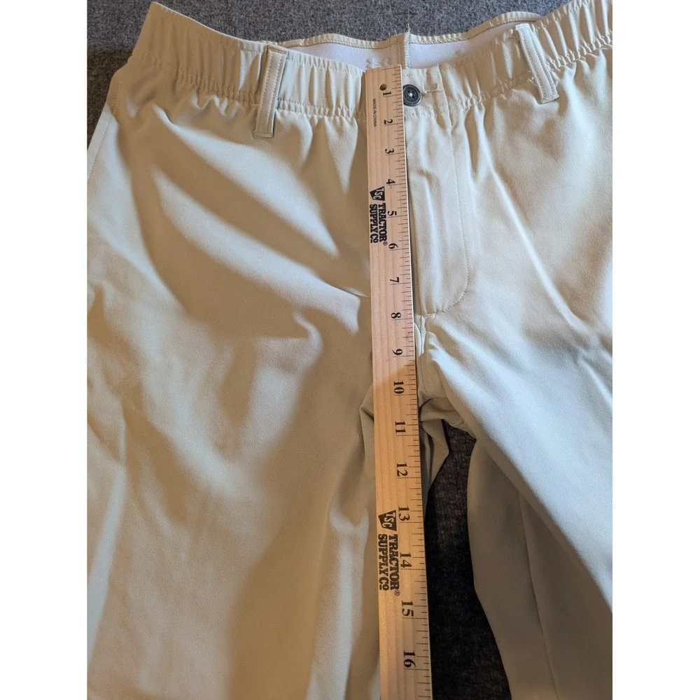 Under Armour Pants Mens 36X30 Tan Biege Golf Chino Stretch Performance Straight